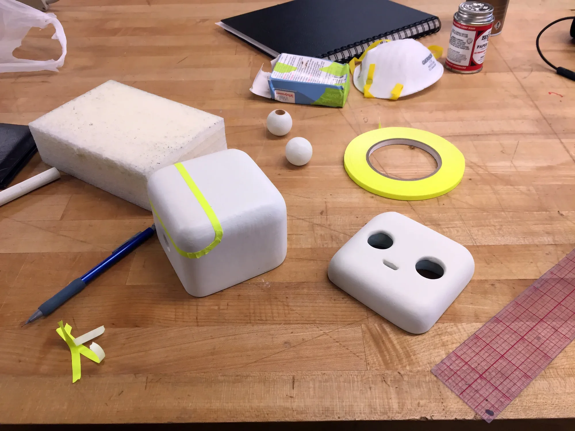 Prototyping Babi's physical form and interactions