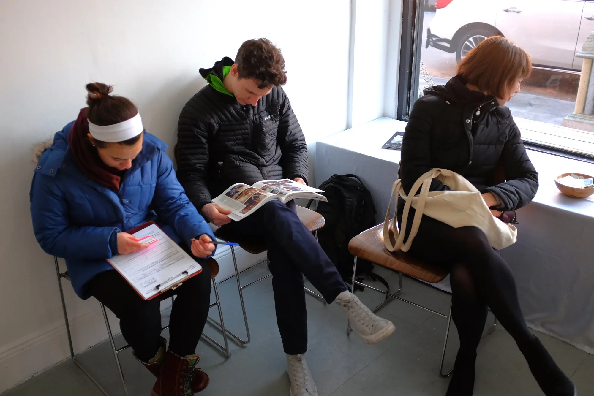 The Human Resourcing Dept. event in action