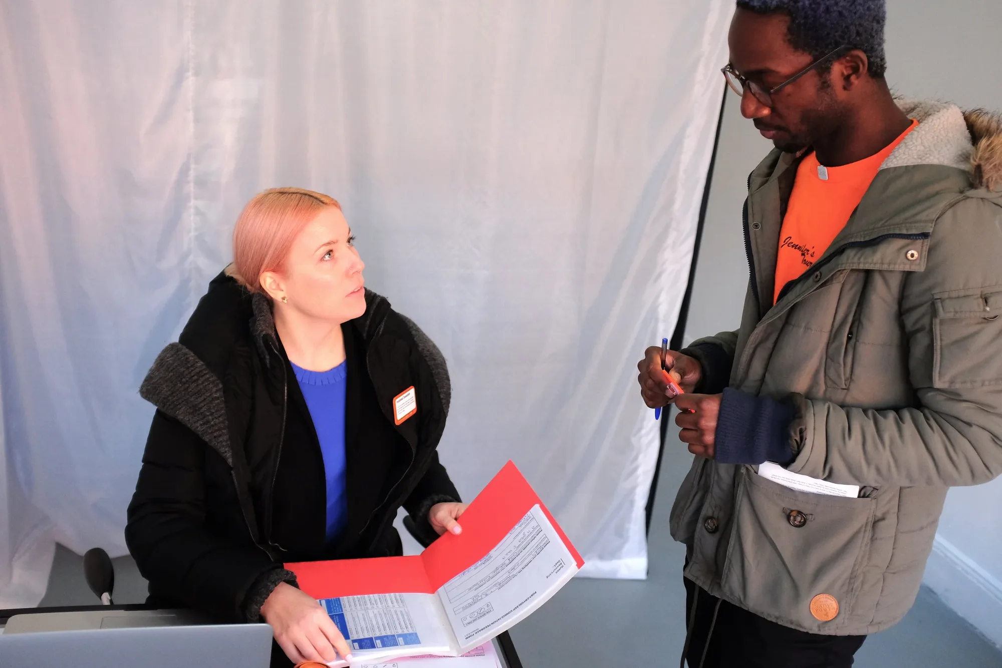 The Human Resourcing Dept. event in action