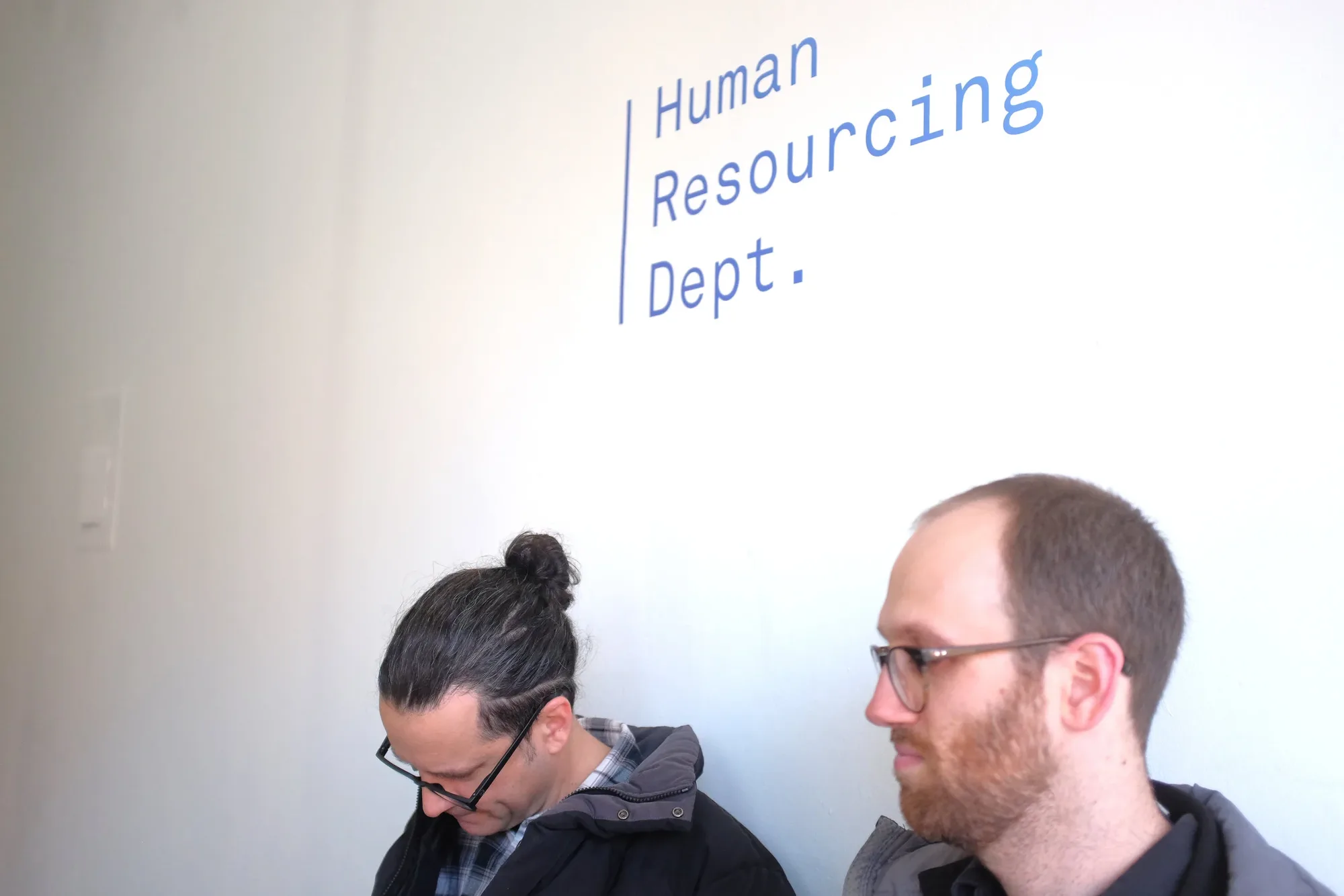 The Human Resourcing Dept. event in action