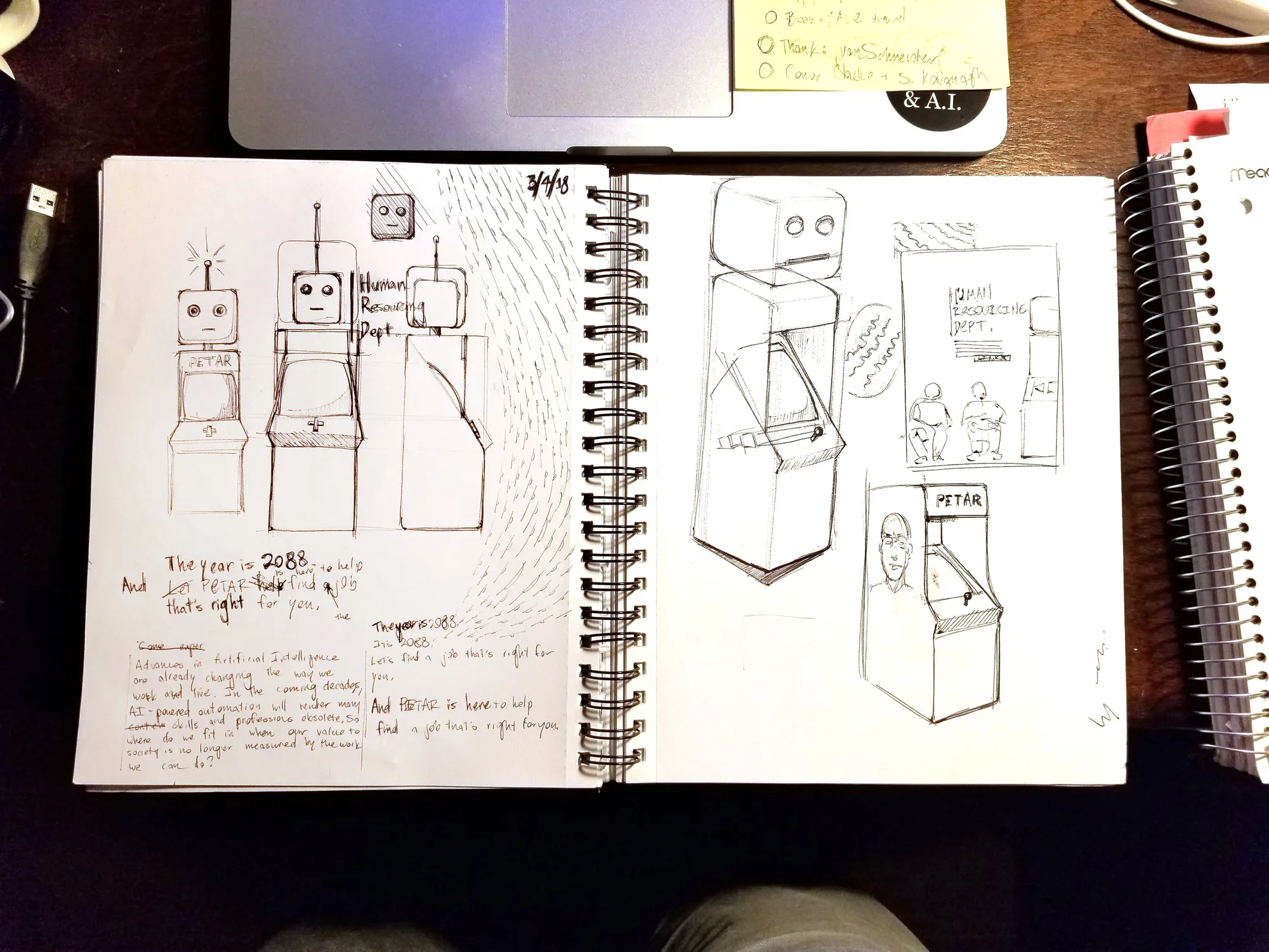 Designing the Human Resourcing Dept.'s branding and collateral