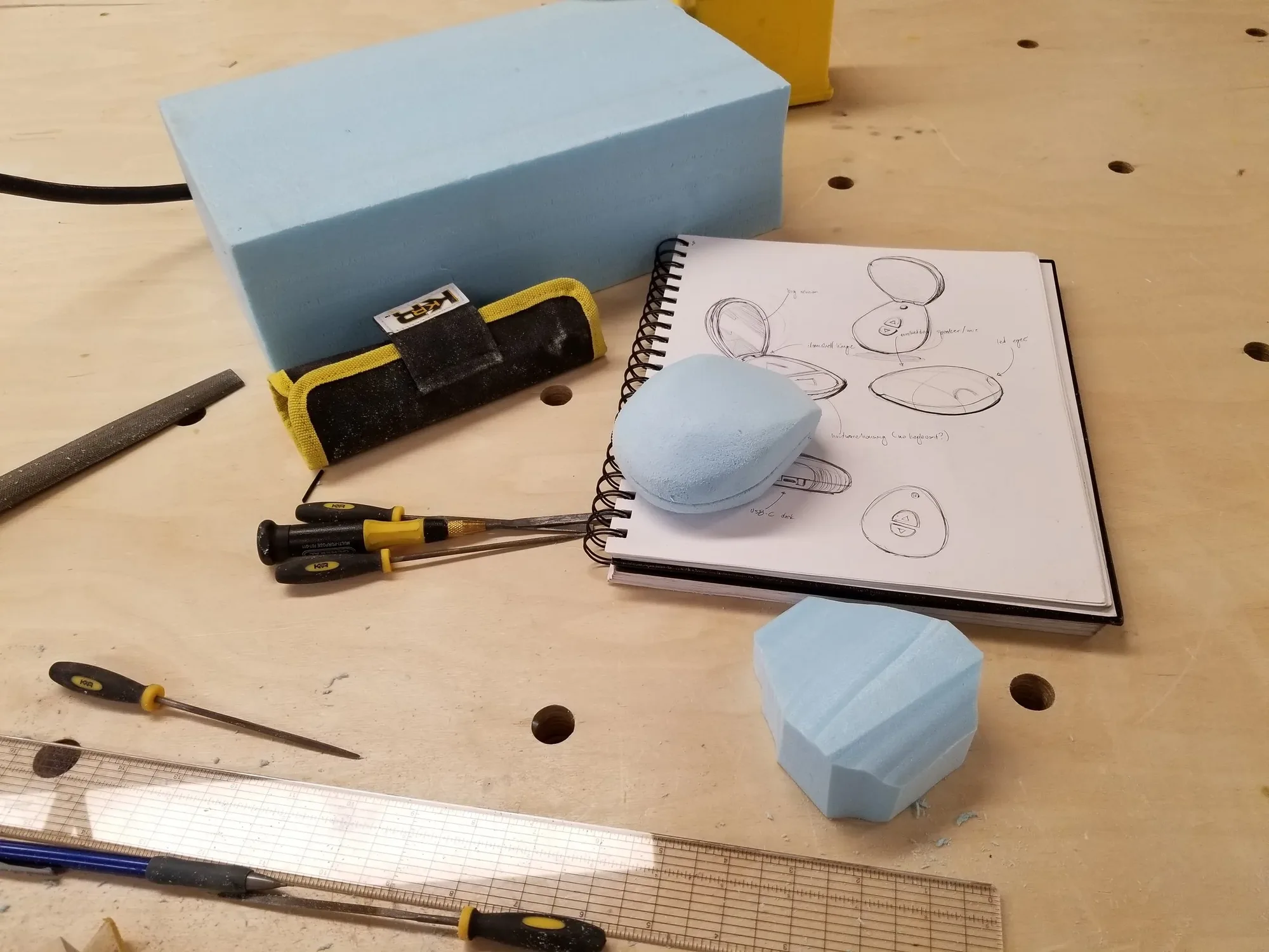 Prototyping Jade's physical form