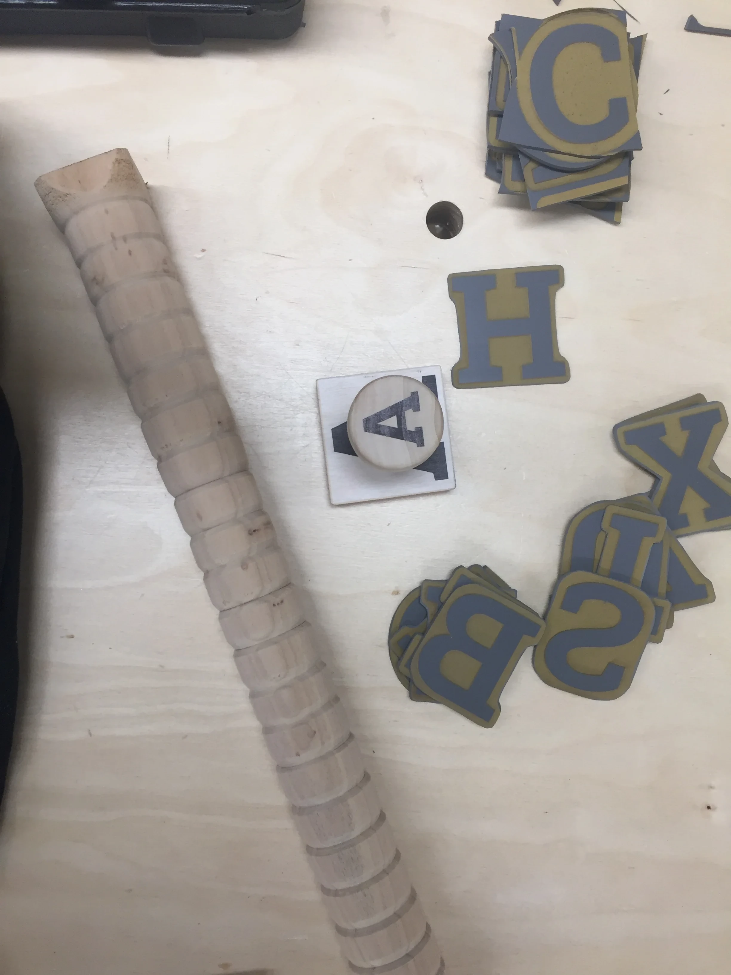 Prototyping MOVE's flat-pack megaphones, signs, and lanterns