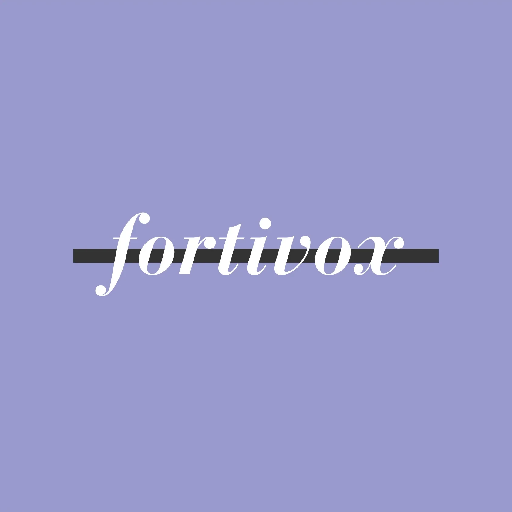 An early brand exploration under the name "Fortivox"