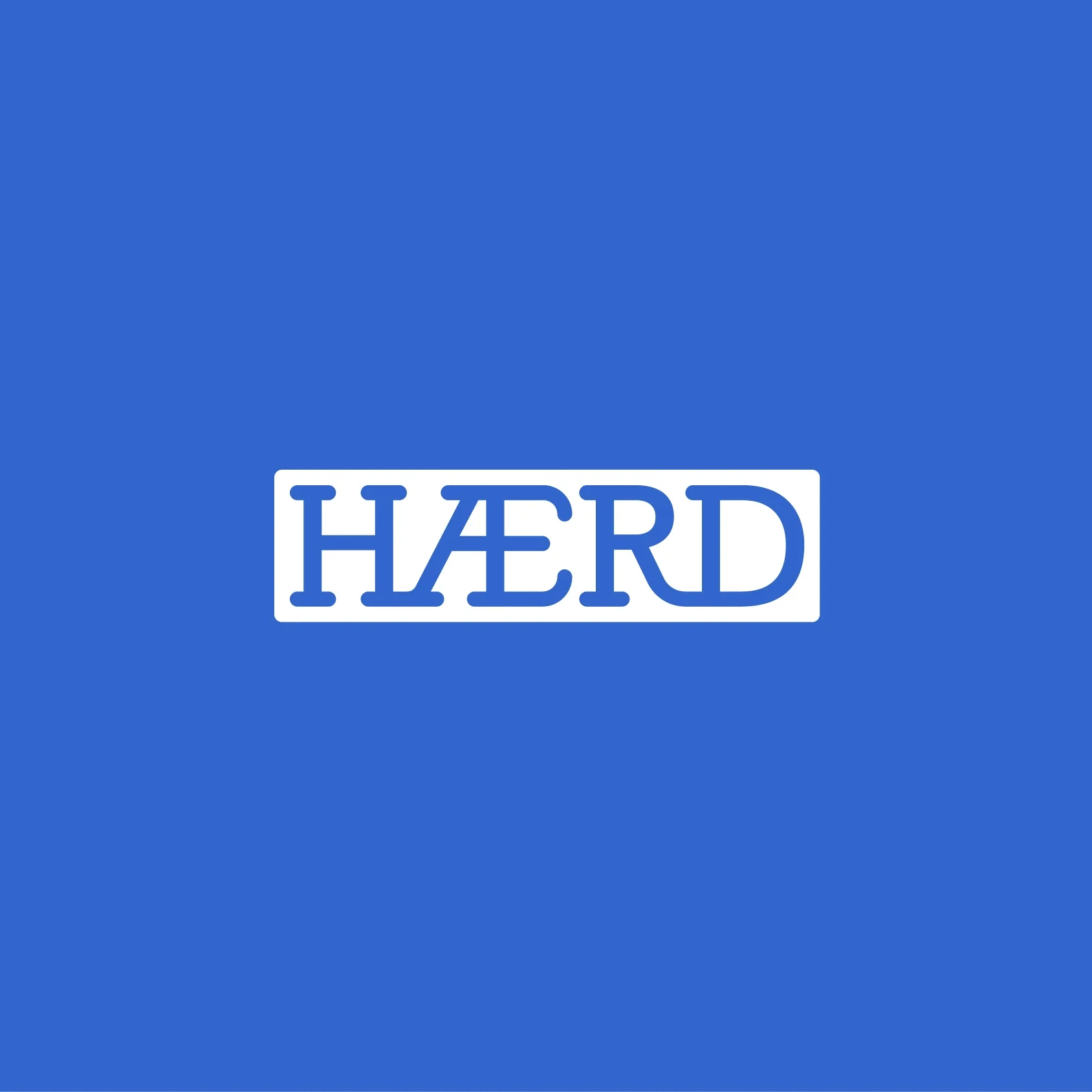 An early brand exploration under the name "Haerd"