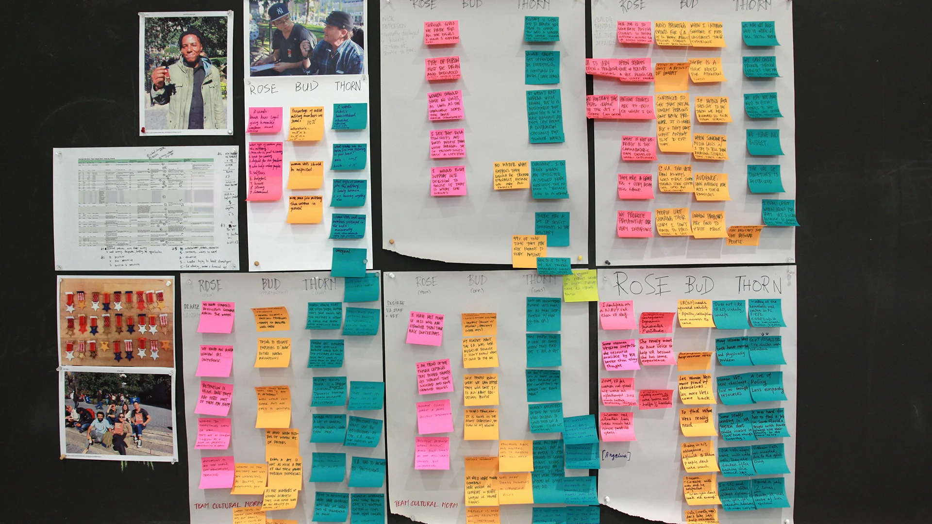 Research synthesis from the interview and survey process.