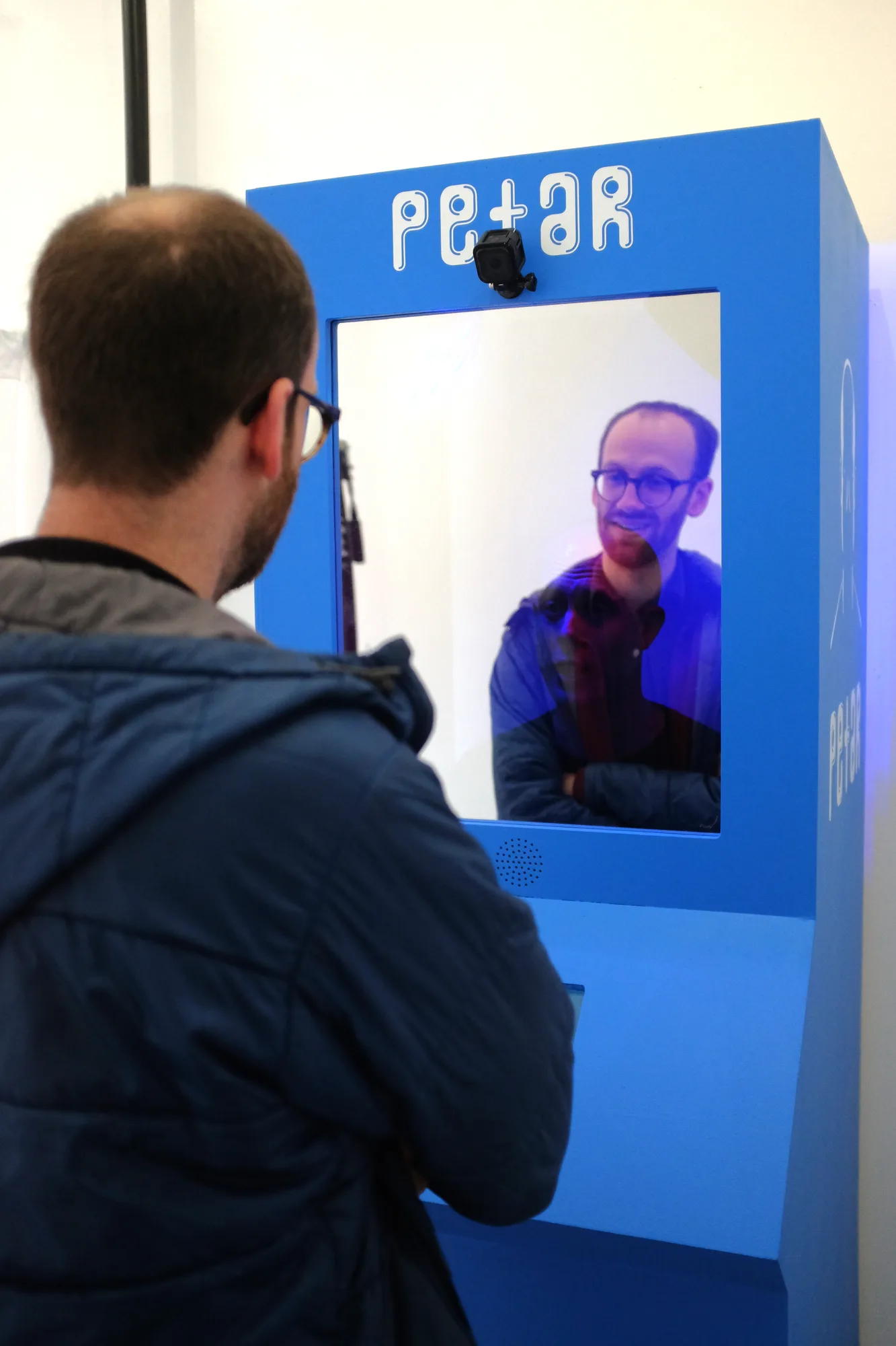 A performer in an immersive Human Resourcing Dept. staffing interview